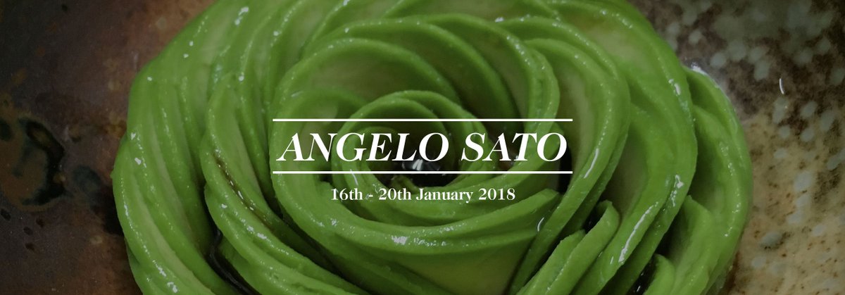 . @romygill_ 's final two dinners at <a href="/Carousel_LDN/">Carousel London</a> are sold out...  But Japanese chef Angelo Sato aka <a href="/SatoAngelo1/">Sato Angelo</a> starts a 5 day pop-up there on Tuesday (&amp; one night is sold out already) carousel-london.com/angelo_sato.ht…