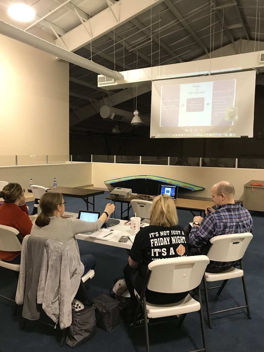 loren_connell's tweet photo. When you have Chris Couch scheduled at your school and it is supposed to snow. @kdecommunity #adjustingonthefly https://t.co/hxg1F1vgFF