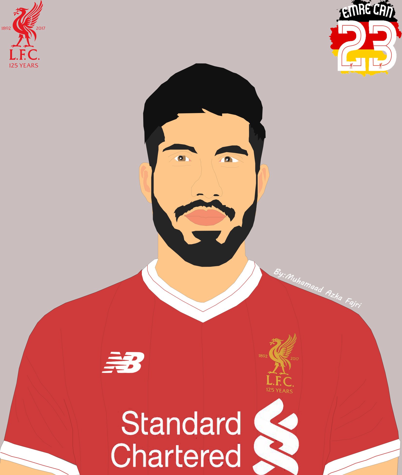 Hasil karya,Happy Birthday Emre Can!    