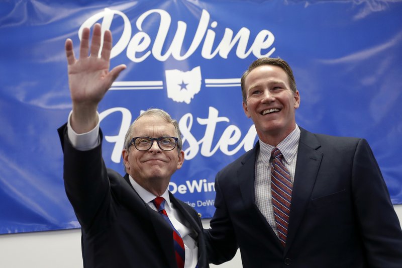 DeWineStudents's tweet photo. #OhiosFuture is bright with @MikeDeWine and @JonHusted. #MikeAndJon #OnToNov #JoinUs https://t.co/CKEbriRBMy