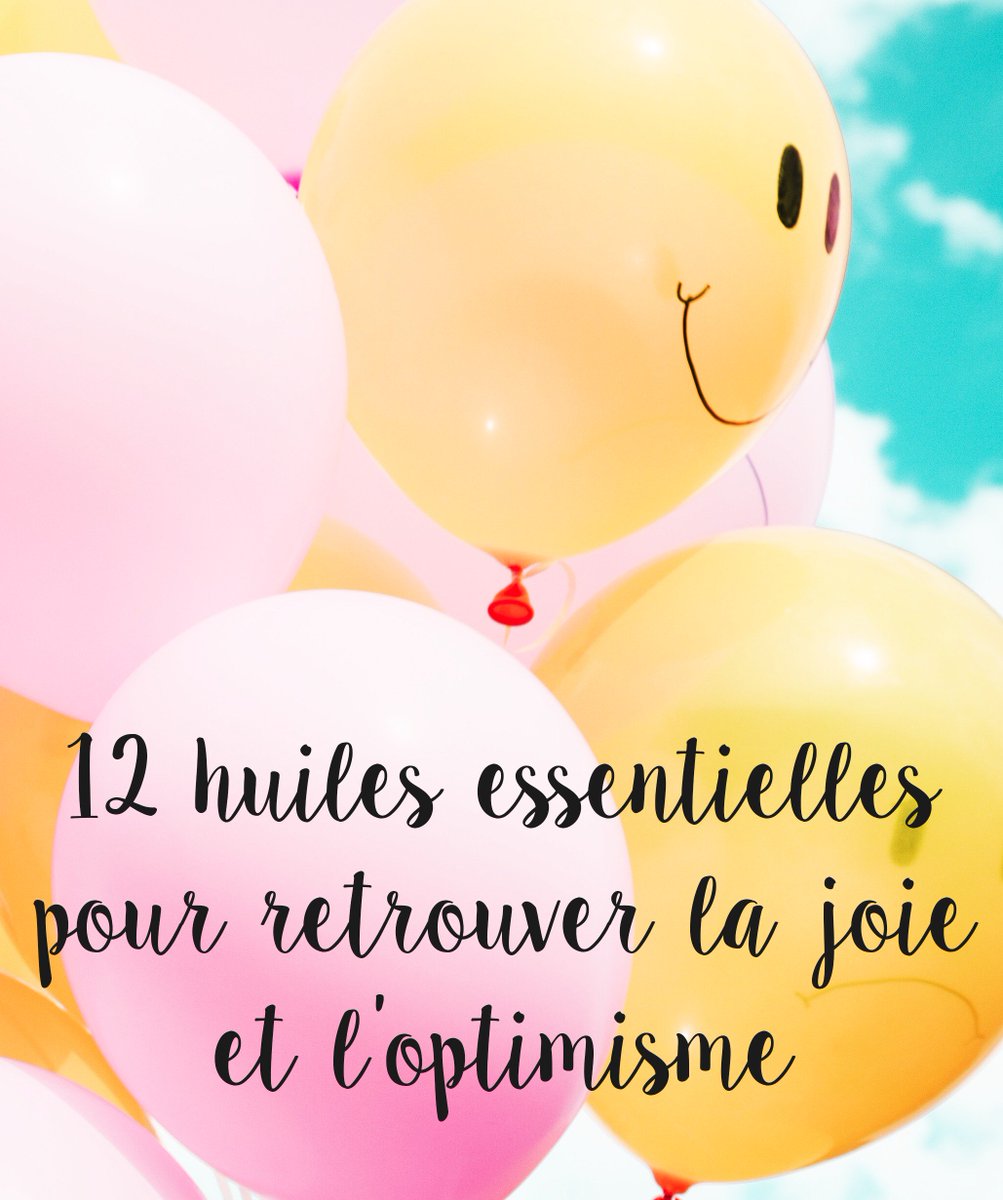 Je te donne 12 huiles essentielles que tu peux utiliser pour retrouver la joie, l'optimisme et la légèreté dans ta vie. 🎈
Rendez-vous ici : bit.ly/2qSR0TW