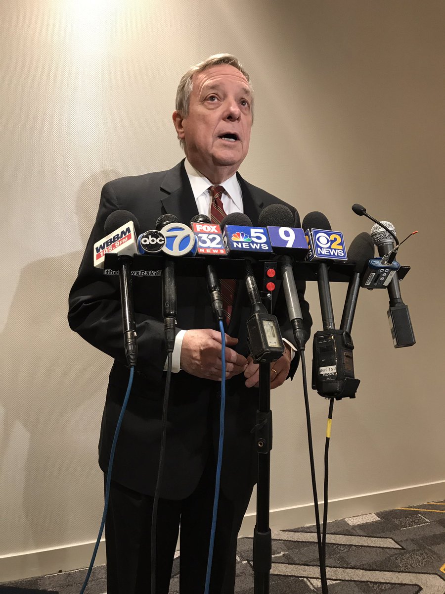 Senator Dick Durbin confirms that President Trump used sh**hole word not once but "repeatedly" during discussion about immigration deal. Calls it "hate-filled, vile and racist" <a href="/ABC7Chicago/">ABC 7 Chicago</a>