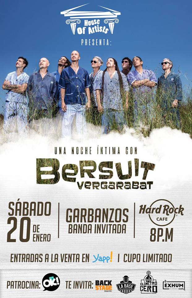 El sábado 20 de enero volvemos a Costa Rica. Nos vemos en el Hard Rock Café de San José.

Conseguí tus entradas en yappexperience.com

#VeranoBersuitero