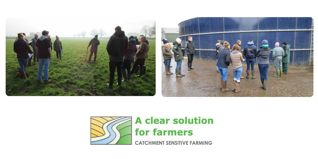 Yesterday @EnvAgencyMids @stwater and our  #CatchmentSensitiveFarming  team delivered training on efficient use of manures/slurries, soils and #waterqaulity to students studying agriculture at @southstaffs College's Rodbaston Campus as part of the #GreatFarmChallenge.