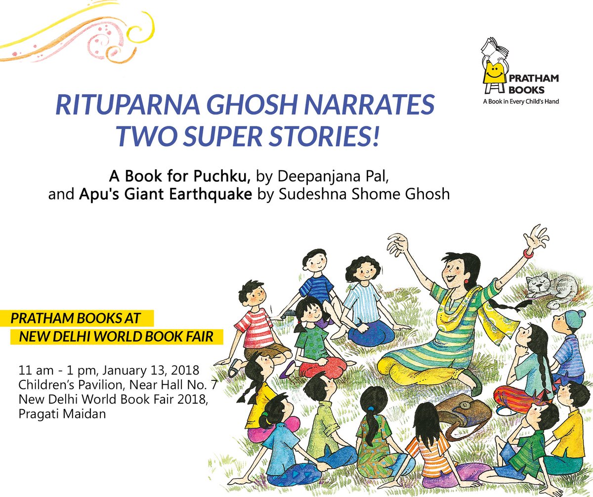 Heading to the #NewDelhiBookFair tomorrow? @yourstorybag will be conducting a fun storytelling session between 1am-1pm. bit.ly/2qXfVGe