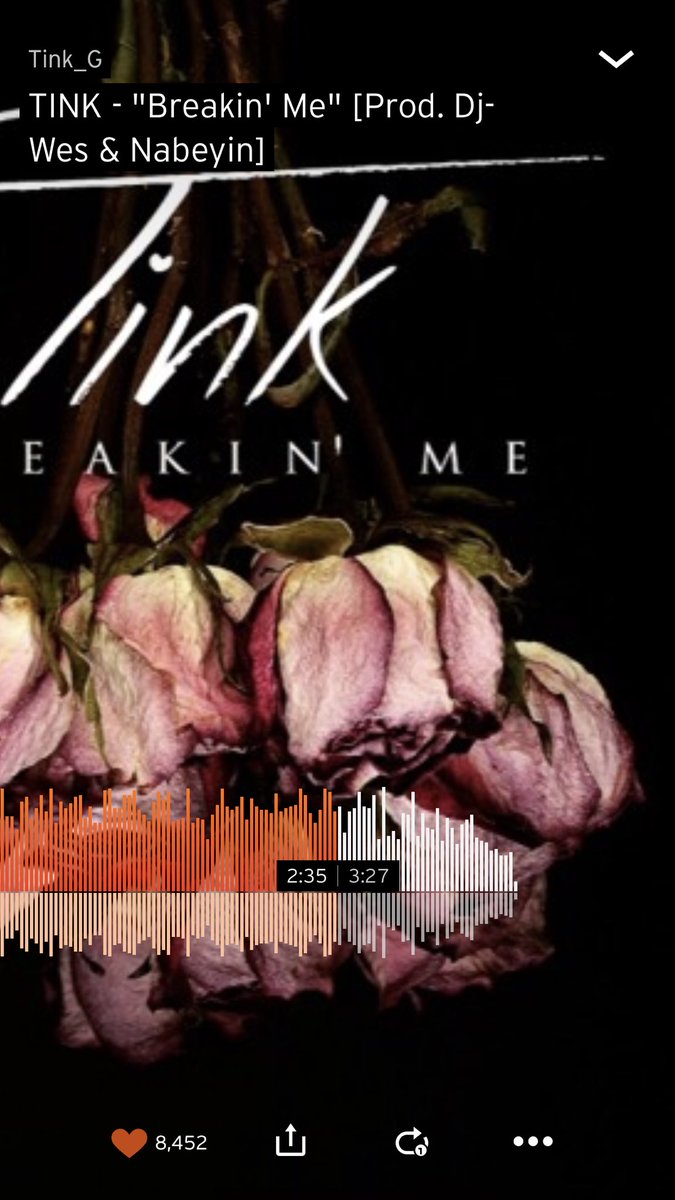 anightwithMAY_'s tweet photo. Tink killllllllleeddddddd this song!! Per usual 🤷🏾‍♀️💜 @Official_Tink https://t.co/TEAYCWIxkK