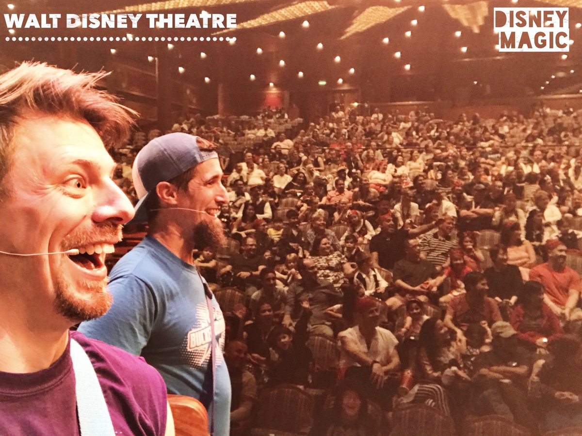 Mid show selfie!! Of course!! @DisneyCruise #disneycruise #disneymagic @Disney #disney @Marvel #marvel #bucketsnboards #marveldayatsea #waltdisney #waltdisneytheatre