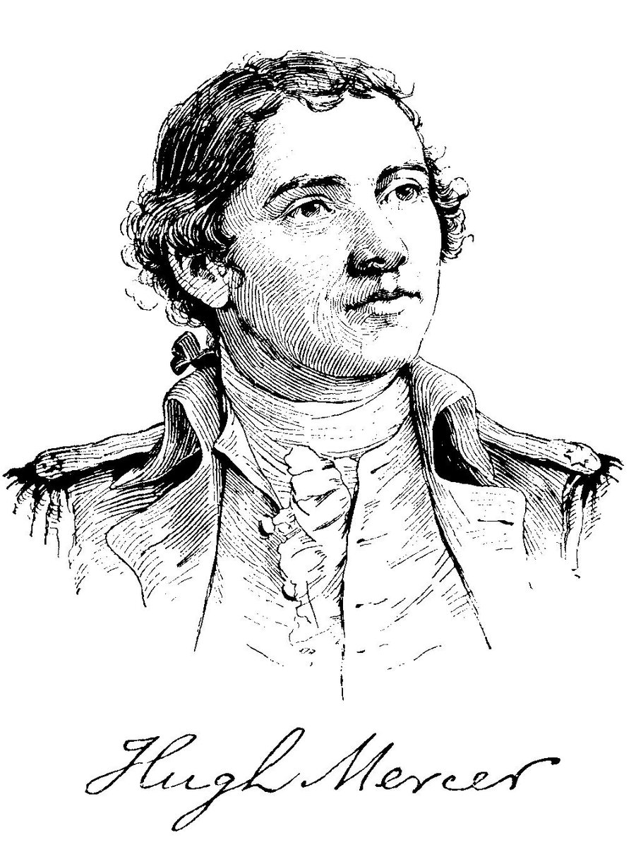 RevolutionDaily's tweet photo. 1 12, 1777
American General Hugh Mercer died from wounds received in the Battle of Princeton. British soldiers had mistaken Mercer for Washington and savagely bayonetted him. Mercer had been a close friend of George Washington since the French and Indian war. https://t.co/u6WYrlMayl