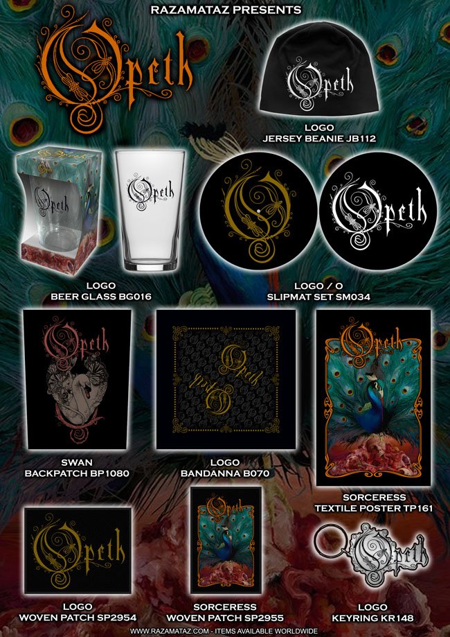 Opeth merchandise coming soon