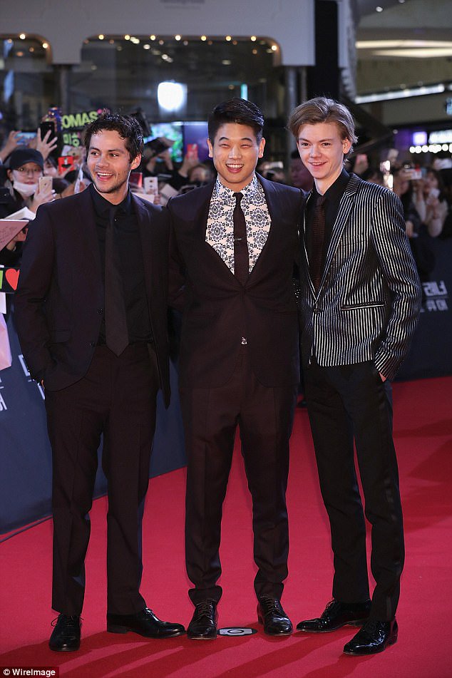 DSharmanDOBrien's tweet image. #DylanOBrien #Events2017 #TheDeathCure 📷 : @dylanobrien était hier soir à l'avant première de @MazeRunnerMovie à Seoul en Corée du Sud 😘