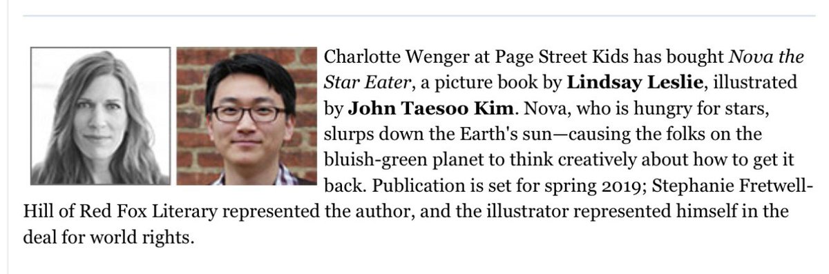 readfoxes's tweet photo. Spotted in yesterday’s @PWKidsBookshelf! Congratulations @LLeslie @RedFoxLiterary @SFretwellHill #PictureBooks https://t.co/QOy19d0h3d