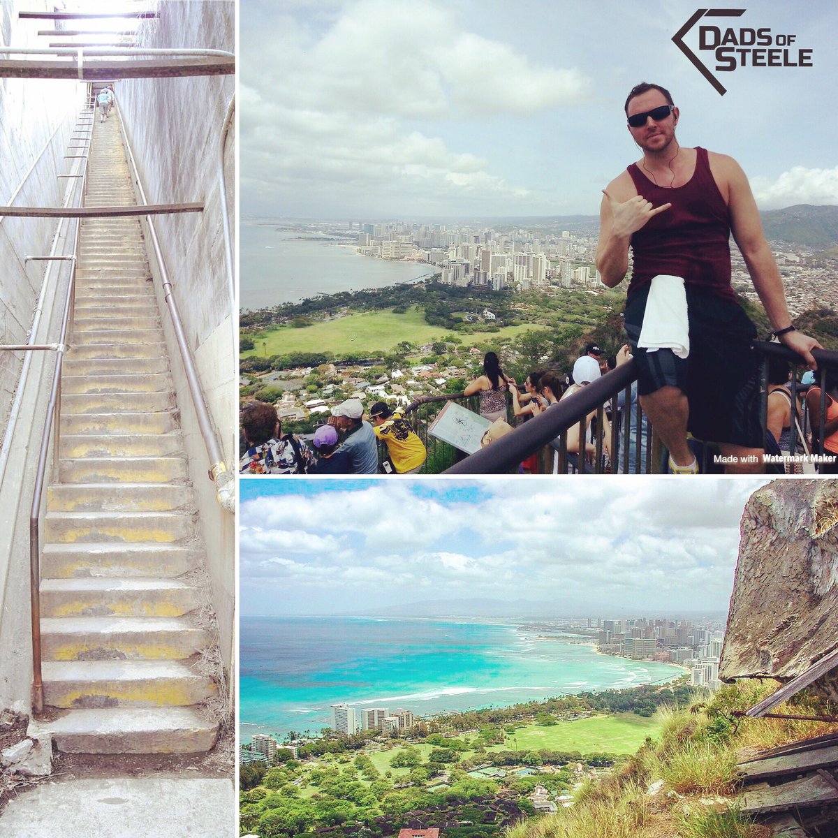 The best view comes from the hardest climb. Flashback Friday <a href="/MensHealthMag/">Men's Health Mag</a> dadsofsteele.com