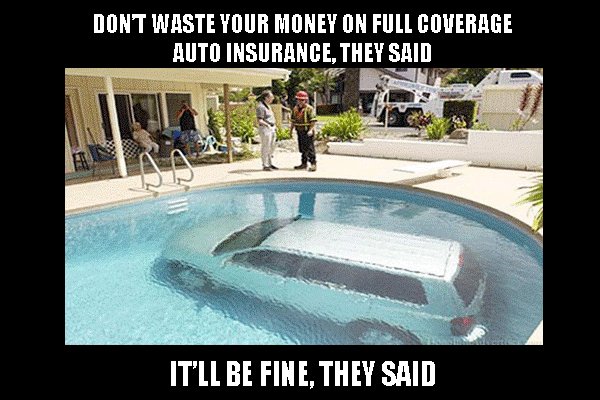 yetterins's tweet image. Don’t settle for minimum coverage. Talk to your Yetter Insurance Agent today to make sure your ride is protected…you just never know. #InsuranceJokes #FunnyFriday