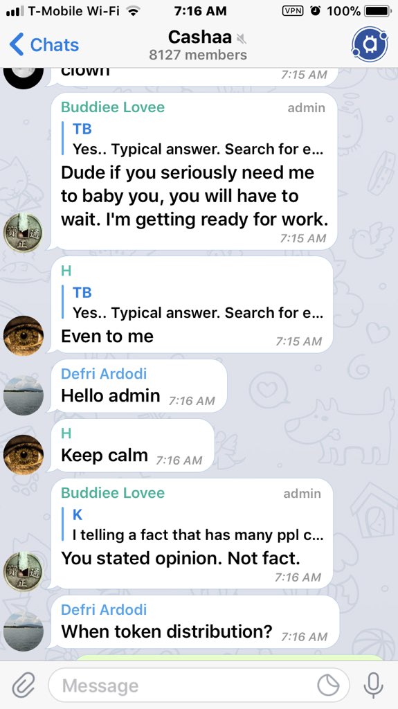 cryptoworldstar's tweet photo. @kgauravITC Complaint your admin on telegram are very rude to your investors I was removed from the group as an investor I hold you responsible https://t.co/myXOzzoBg6