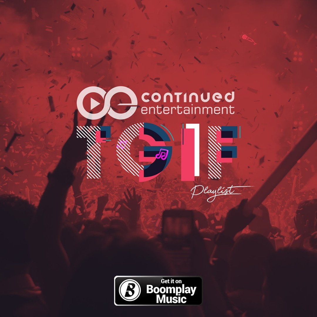 ContinuedEnt's tweet photo. #TGIF
Listen to the Thank God its Friday playlist featuring @hakinolarmatt ,@gbasky_ @immaculatedache @iamoyinkanade and @realwondaboy on @boomplaymusicng .
Enjoy Good Jams for the weekend!
.
.
.
#tgif #Harkinolar #Gbasky #immaculatedache #Oyinkanade #omesham #Wondaboy #Playlist https://t.co/dT7YmdIrCl