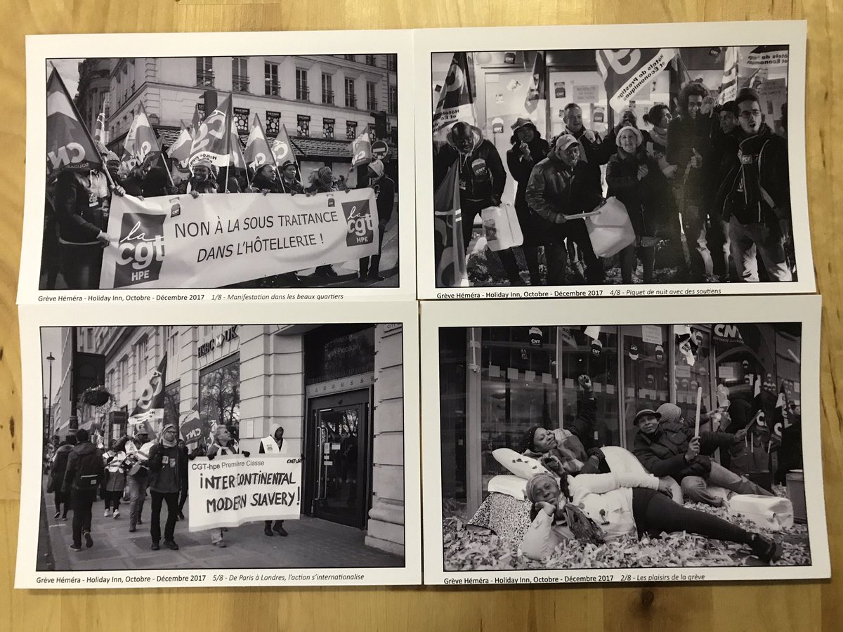 ericcoquerel's tweet photo. Pour soutenir financièrement la grève des salariés de #hemera sous-traitant nettoyage du @HolidayInn Clichy en lutte depuis 3 mois contre l'esclavage moderne : https://t.co/u3CkYZJvam. Aidez-les à tenir ! https://t.co/8ozzUempeU