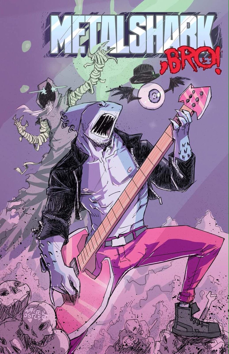 word_bros's tweet photo. Here it is! 💥 @WalterOstlie and the word bros are cooking up some evil, fun loving goodness in 2018! #metalsharkbro https://t.co/pbnIbSZ2VF