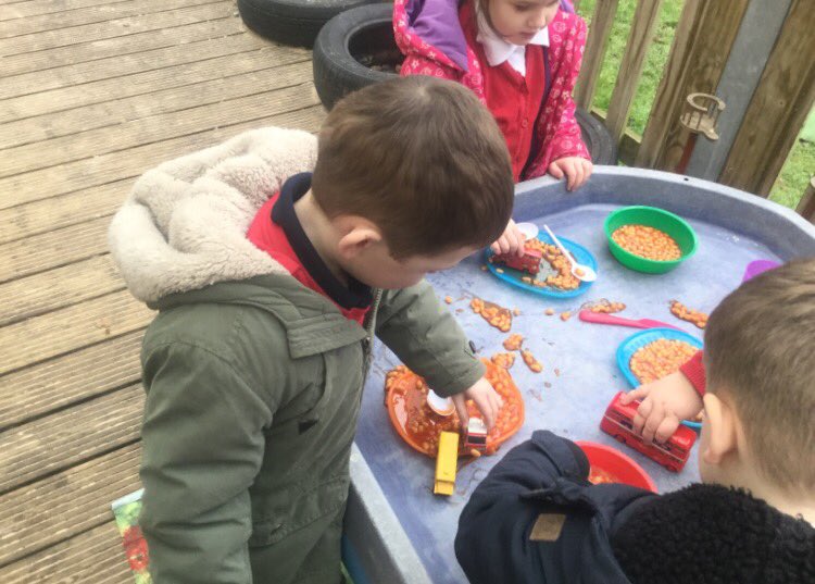 ashclass_TIS's tweet photo. We loved driving our naughty buses through the beans! Great activity to encourage story language #eytalking #eyfstwitterpals https://t.co/AO5jD8kYyy