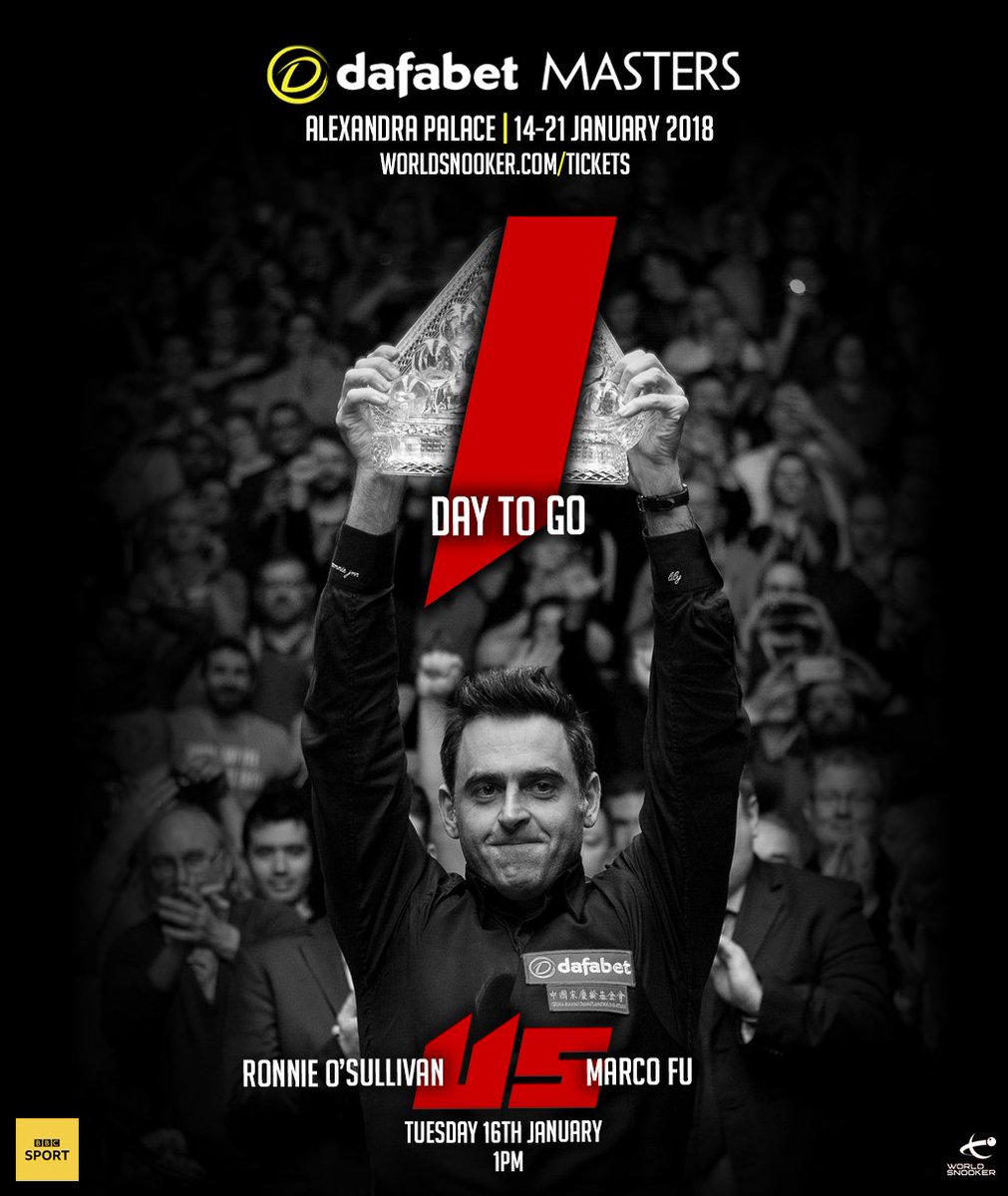 The weekend's here, and that means only one thing...

The 2018 <a href="/dafabet/">Dafabet</a> Masters starts tomorrow! 🙌 bit.ly/2CKWAtX | 

#dafabetmasters