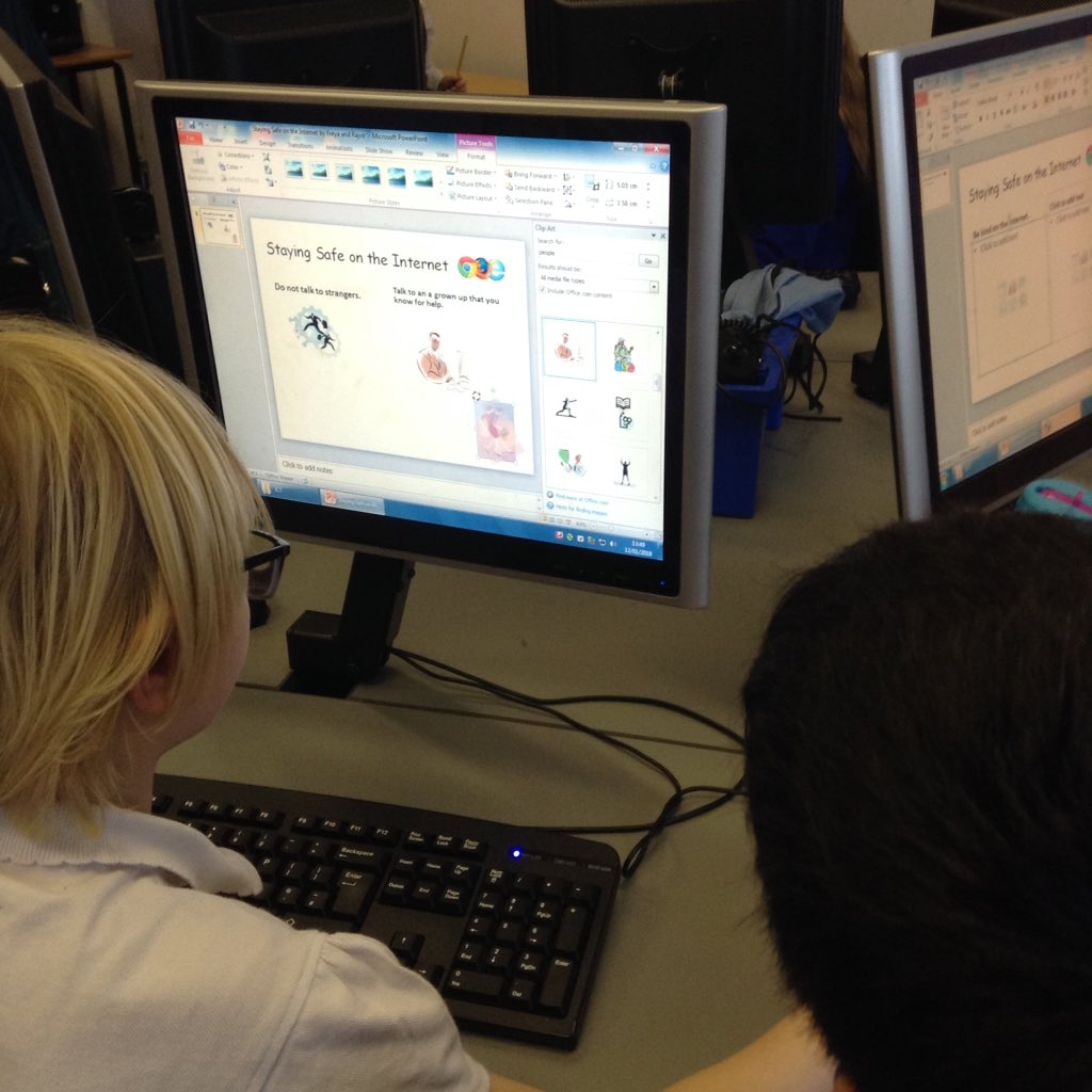 latimerprimary's tweet image. #classPK #LatimerICT today we talked about staying safe on the Internet.  The children began posters to tell others about Internet DOs and DON'Ts.