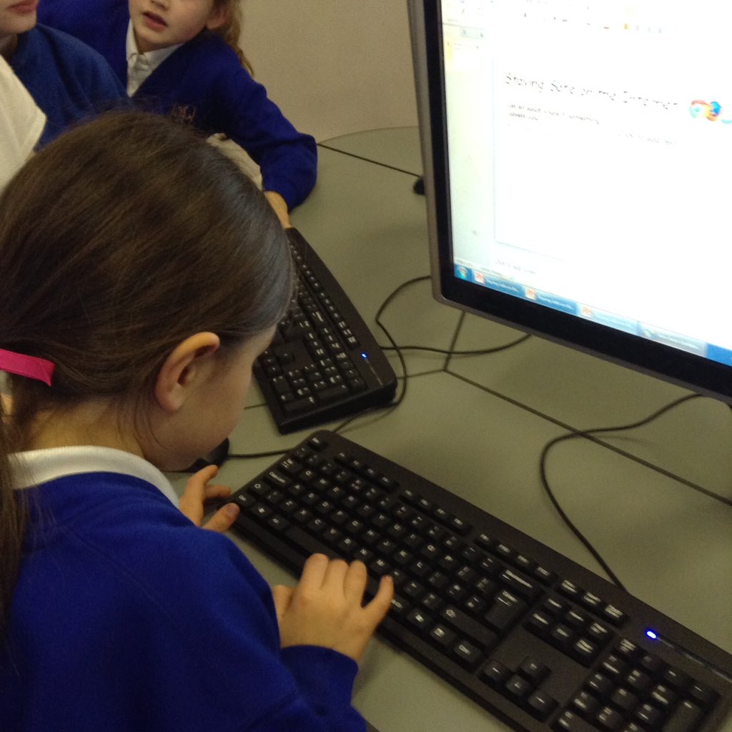 latimerprimary's tweet image. #classPK #LatimerICT today we talked about staying safe on the Internet.  The children began posters to tell others about Internet DOs and DON'Ts.