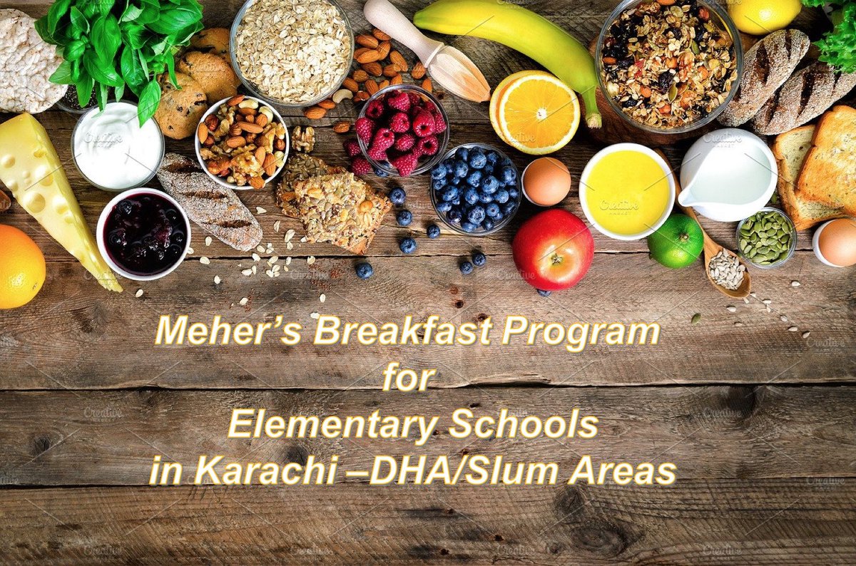 AnsariFarida's tweet image. Looking fwd to Groundbreaking Meher's #BreakfastProgram for #ElementarySchools in #Karachi #DHA #NA250 Slum Area #Qayyumabdad for 150 children . Sponsor and or Join us Live at 10 am Pakistan Time web.facebook.com/schoolbreakfas… …
