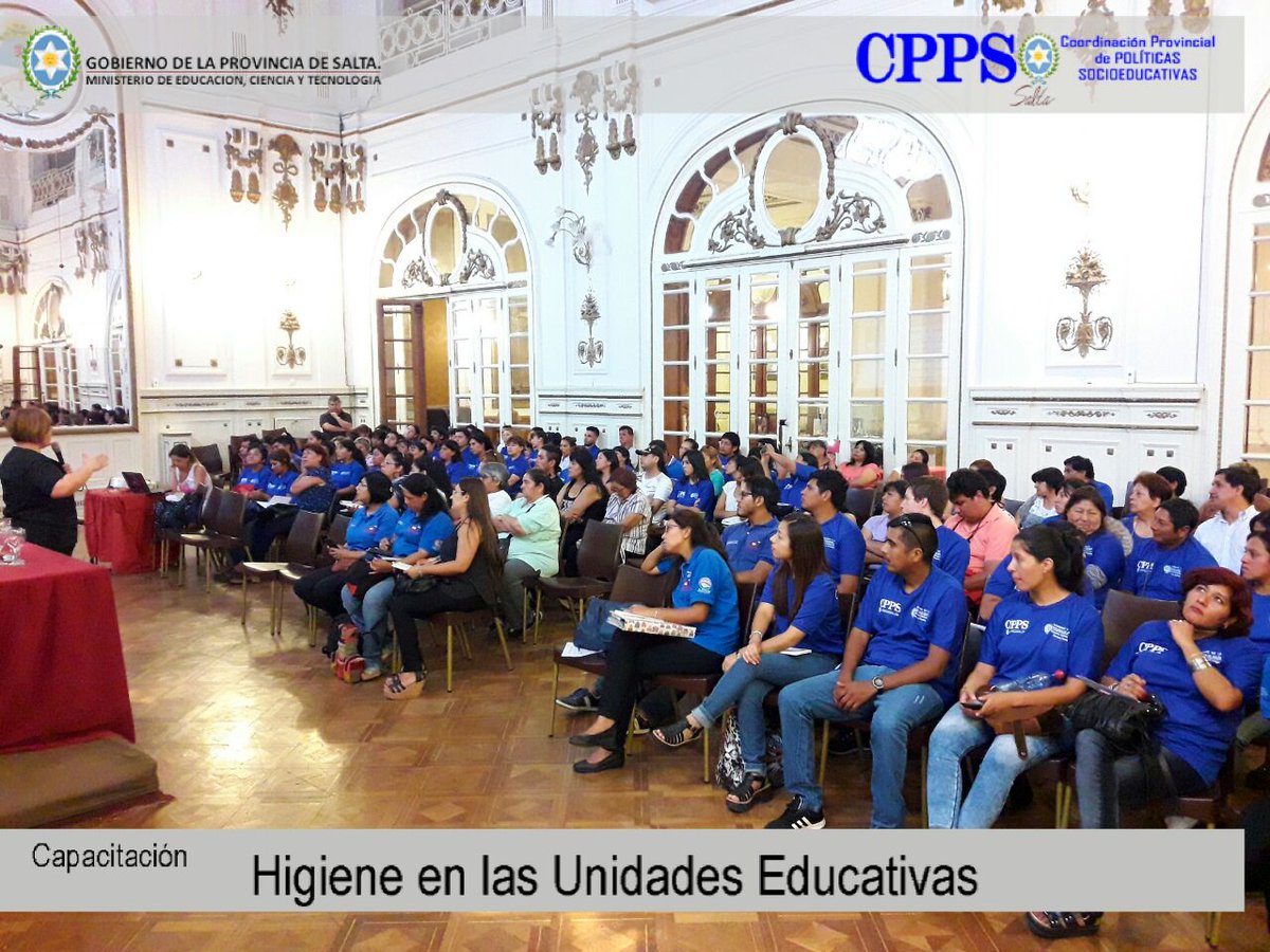 #Ahora| muchas gracias a la Coordinación de Epidemiología por la   Capacitación sobre la higiene en unidades educativas. <a href="/aniberruezo/">analia berruezo</a> @SaludMSalta <a href="/JuanMLavallen/">Juan Manuel Lavallén</a>