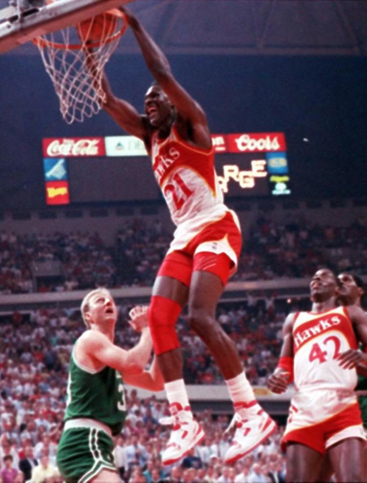 Happy birthday to the almighty Dominique Wilkins 