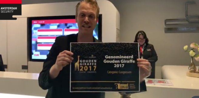 We beginnen het weekend goed, want Amsterdam Security Convention is genomineerd in de categorie congressen voor het beste congres van het jaar bij de <a href="/GoudenGiraffe/">Gouden Giraffe</a> Event Awards!!