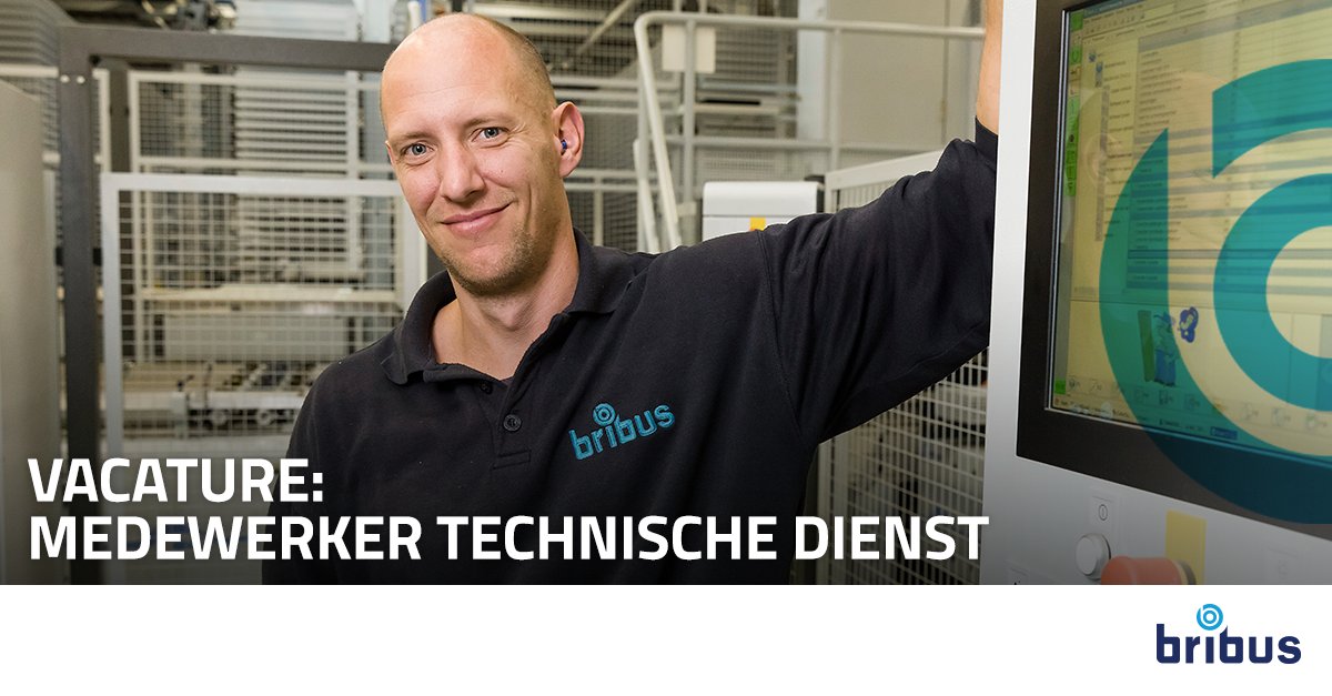 Ben jij onze nieuwe medewerker technische dienst? Kijk op onze site voor meer informatie en solliciteer! brib.us/2EB46HL #vacature