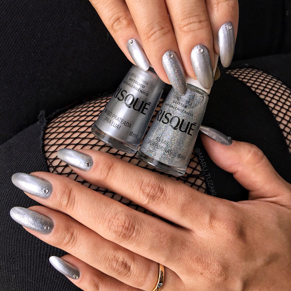 #unhasdasemana by <a href="/jeru_tuzaki/">Jeru Tuzaki</a> 😍 Gostaram???? Eu AMEI demais ❤️ Sou apaixonada por unhas decoras ☺️ E vocês? Qual cor estão usando nas unhas? 💅🏼  #blogdasirmas #risque #nails