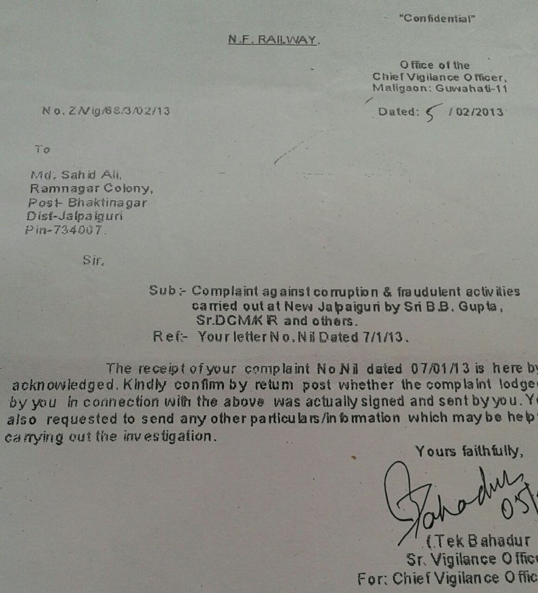JOLLYLLB2 (@jollyllb02) on Twitter photo <a href="/rituprasad2013/">CORRUPTION IN NF RLY</a> <a href="/drgautampaul17/">DR GAUTAM PAUL</a> @drmlko25 <a href="/India1st2/">India1st</a> <a href="/RailMinIndia/">Ministry of Railways</a> <a href="/PiyushGoyal/">Piyush Goyal</a> <a href="/PiyushGoyalOffc/">Piyush Goyal Office</a> @rgohainbjp @manojsinhabjp @rcnishadbjp <a href="/kpsinghmp/">Dr.Krishna Pratap Singh”KP”</a> @girishbjp366 <a href="/dineshtandonjnp/">Dinesh Tandon</a> @nadeeminc <a href="/ravikishann/">Ravi Kishan</a> @harendrajnp @rameshmishra364 <a href="/PMOIndia/">PMO India</a> <a href="/RailwayNorthern/">Northern Railway</a> <a href="/GM_NRly/">GM Northern Railway</a> <a href="/AshwaniLohani/">Ashwani Lohani</a> <a href="/lko_nrsrdeeg/">Srdee Lko NR</a> <a href="/MTS_NRLKO/">MTS LKO</a> <a href="/narendramodi/">Narendra Modi</a> <a href="/BJPJaunpur1/">BJP KARYAKARTA</a> <a href="/hamara_jaunpur/">हमारा जौनपुर JAUNPUR 🇮🇳</a> <a href="/jaunpur_city/">🇮🇳🇮🇳🇮🇳 हीरा लाल पाल</a> <a href="/drm_kir/">drmkatihar</a> <a href="/IR_CRB/">RB CRB</a> <a href="/RailNf/">Northeast Frontier Railway</a> <a href="/CVCIndia/">CVC, Govt. of India</a> <a href="/gm_nfr/">NF Railway, Guwahati</a> <a href="/BJP4India/">BJP</a> <a href="/HindiNews18/">News18 Hindi</a> <a href="/htTweets/">Hindustan Times</a> <a href="/IndiaToday/">IndiaToday</a> <a href="/drm_tsk/">DRM_TSK</a> <a href="/sarbanandsonwal/">Sarbananda Sonowal</a> @drmnfr_lmg <a href="/JagranNews/">Dainik Jagran</a> <a href="/NavbharatTimes/">NBT Hindi News</a> <a href="/PunjabKesariCom/">Punjab Kesari</a> <a href="/RailSamachar/">RailSamachar</a> <a href="/aajtak/">AajTak</a> जब SCके जज साहेब की नही सुनी जा रही फिर भ्रस्ट् आधिकारी पर <a href="/CVCIndia/">CVC, Govt. of India</a> क्यो कारवाही करेगी ?ईसलिये BB Gupta CCM <a href="/ECRlyHJP/">East Central Railway</a> को चार्जसीट नही हुआ ! <a href="/rituprasad2013/">CORRUPTION IN NF RLY</a> <a href="/drgautampaul17/">DR GAUTAM PAUL</a> @drmlko25 <a href="/India1st2/">India1st</a> <a href="/RailMinIndia/">Ministry of Railways</a> <a href="/PiyushGoyal/">Piyush Goyal</a> <a href="/PiyushGoyalOffc/">Piyush Goyal Office</a> @rgohainbjp @manojsinhabjp @rcnishadbjp <a href="/kpsinghmp/">Dr.Krishna Pratap Singh”KP”</a> @girishbjp366 <a href="/dineshtandonjnp/">Dinesh Tandon</a> @nadeeminc <a href="/ravikishann/">Ravi Kishan</a> @harendrajnp @rameshmishra364 <a href="/PMOIndia/">PMO India</a> <a href="/RailwayNorthern/">Northern Railway</a> <a href="/GM_NRly/">GM Northern Railway</a> <a href="/AshwaniLohani/">Ashwani Lohani</a> <a href="/lko_nrsrdeeg/">Srdee Lko NR</a> <a href="/MTS_NRLKO/">MTS LKO</a> <a href="/narendramodi/">Narendra Modi</a> <a href="/BJPJaunpur1/">BJP KARYAKARTA</a> <a href="/hamara_jaunpur/">हमारा जौनपुर JAUNPUR 🇮🇳</a> <a href="/jaunpur_city/">🇮🇳🇮🇳🇮🇳 हीरा लाल पाल</a> <a href="/drm_kir/">drmkatihar</a> <a href="/IR_CRB/">RB CRB</a> <a href="/RailNf/">Northeast Frontier Railway</a> <a href="/CVCIndia/">CVC, Govt. of India</a> <a href="/gm_nfr/">NF Railway, Guwahati</a> <a href="/BJP4India/">BJP</a> <a href="/HindiNews18/">News18 Hindi</a> <a href="/htTweets/">Hindustan Times</a> <a href="/IndiaToday/">IndiaToday</a> <a href="/drm_tsk/">DRM_TSK</a> <a href="/sarbanandsonwal/">Sarbananda Sonowal</a> @drmnfr_lmg <a href="/JagranNews/">Dainik Jagran</a> <a href="/NavbharatTimes/">NBT Hindi News</a> <a href="/PunjabKesariCom/">Punjab Kesari</a> <a href="/RailSamachar/">RailSamachar</a> <a href="/aajtak/">AajTak</a> जब SCके जज साहेब की नही सुनी जा रही फिर भ्रस्ट् आधिकारी पर <a href="/CVCIndia/">CVC, Govt. of India</a> क्यो कारवाही करेगी ?ईसलिये BB Gupta CCM <a href="/ECRlyHJP/">East Central Railway</a> को चार्जसीट नही हुआ !