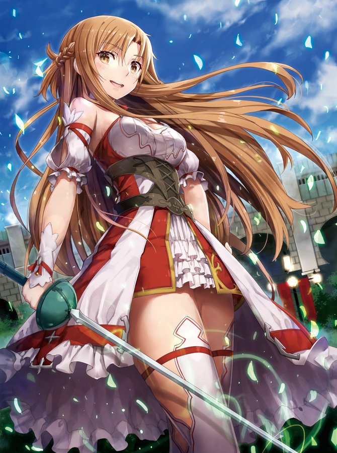 Kết quả hình ảnh cho fanart Asuna Yuuki