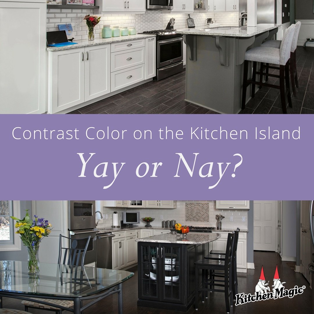 KitchenMagic's tweet image. More and more homeowners are choosing a #ContrastColor for their #KitchenIsland. What do you think, would you choose a contrasting #island for your #kitchen?

Reply with a &quot;yay&quot; or &quot;nay&quot;! 👍 👎

Learn more about using #contrast in #KitchenDesign: hubs.ly/H09FHxN0