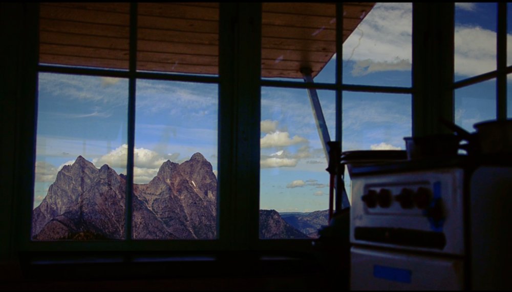 elsewheremuseum's tweet photo. 🏔️ [Link in Bio!] 🍴 Still not too late to break bread w/ artist #JeremiahJones this Saturday. 🏔️ His multichannel video 'Desolation' considers the lack of meaning we find when we go looking for it- specifically in #JackKerouac's #DesolationPeak. 🏔️ #soGSO https://t.co/lLxHvLA04J