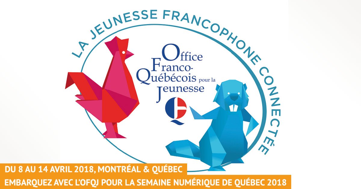 ⚠️ Plus que 2 jours pour envoyer votre candidature et participer à la délégation OFQJ de la @SNQuebec 2018 ! #Entrepreneurs et #professionnels français du #numerique, #web et #JeuVideo n'attendez plus !
📝 goo.gl/PMBJE3📆 Date limite de candidature : 14 janvier