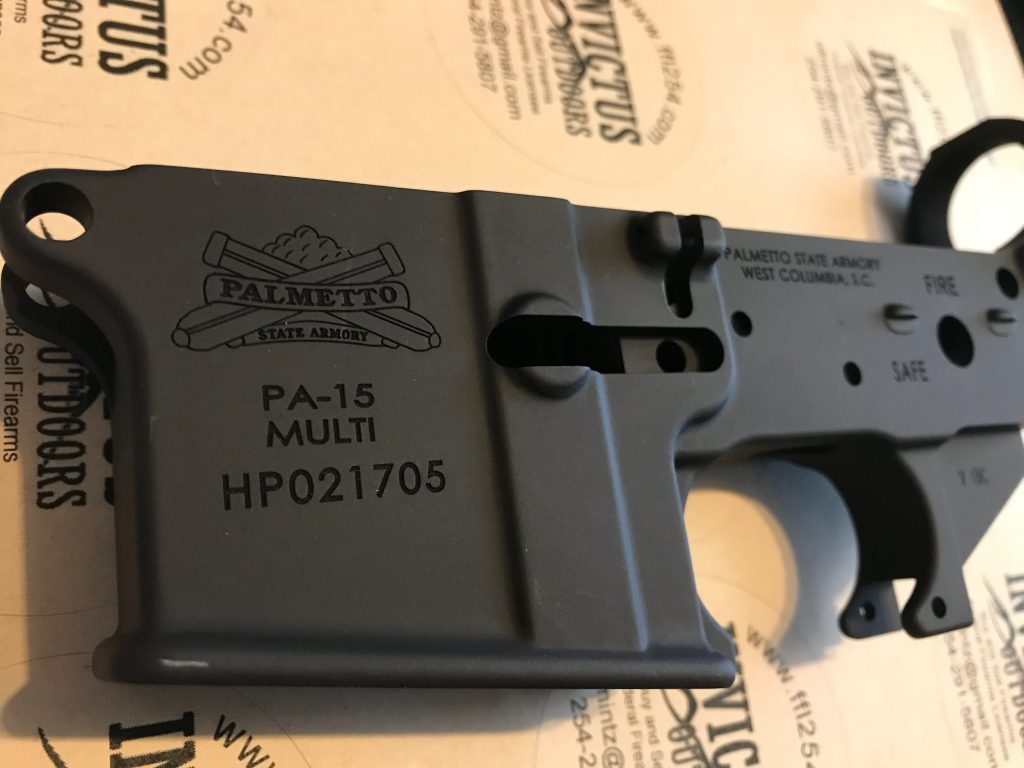 invictusoutd's tweet image. Palmetto State Armory Stripped Lower (Multi cal) PA15 ffl254.com/2018/01/12/pal…