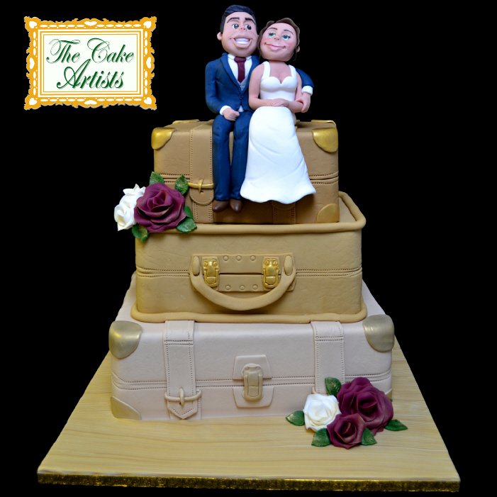 Honeymoon Wedding Cake. :)