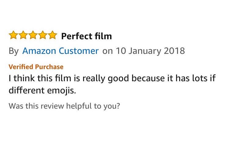 The Emoji Movie.
