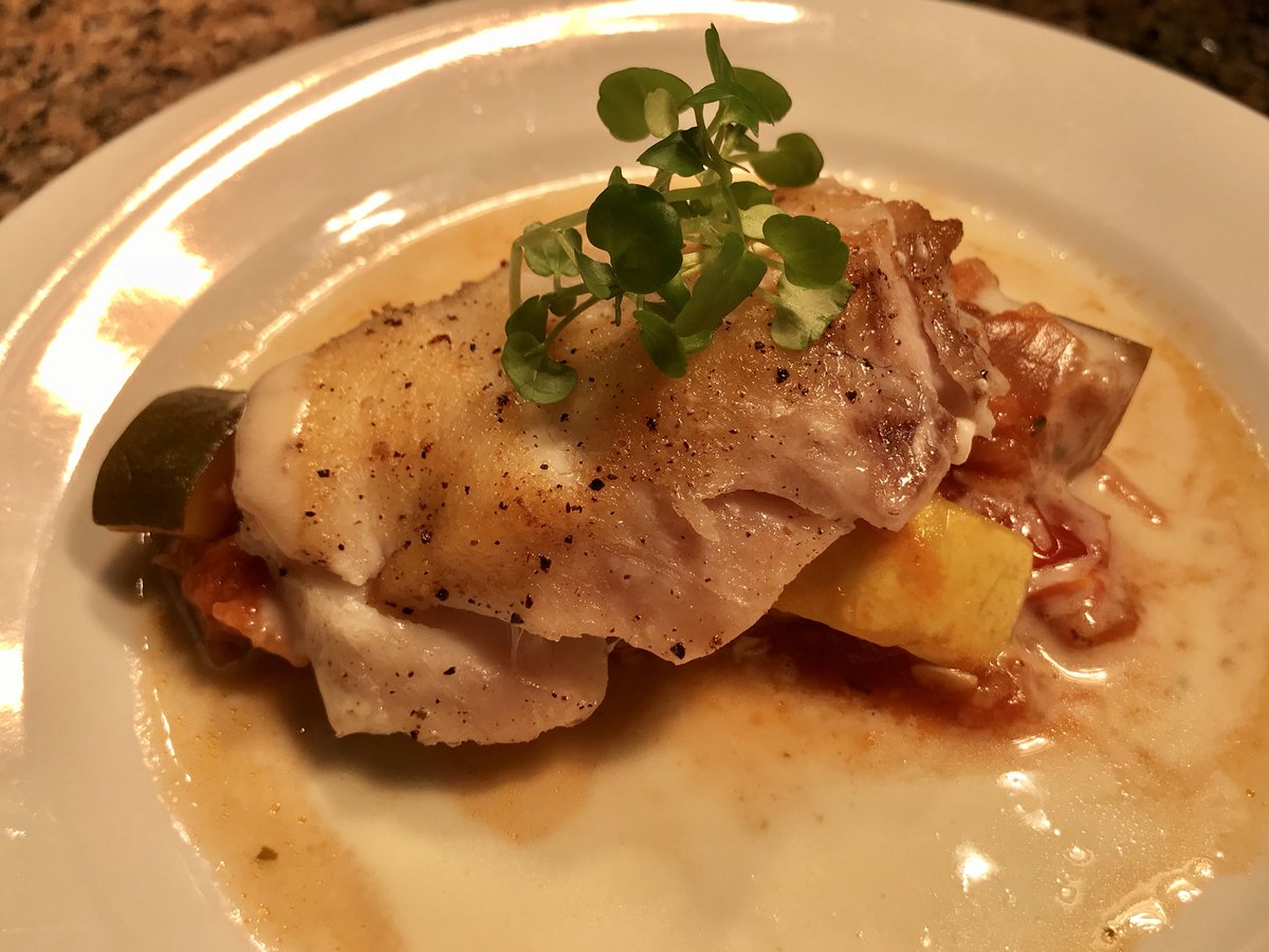 The Dis On Twitter Cuisine Classique Seared Corvina With