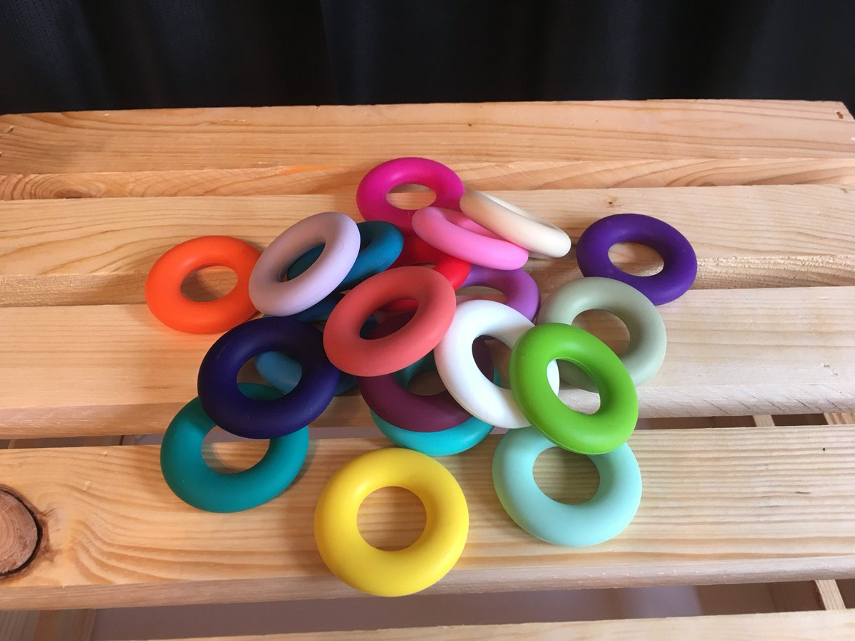 HandesignChew's tweet image. Teething Rings #teethingrings #teethingtime #siliconeteether #teether #babyshowergift #babygirlgift #babyboygift #newbabygift
