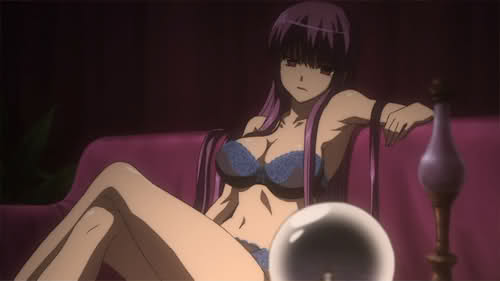 The moment has almost come, when Fujiko Eto didn't have to wait anymore just until the schools newcomer would arrive in her rather private room. She would only be wearing her regular underwear. She might have something planned but there is only one way to find out..