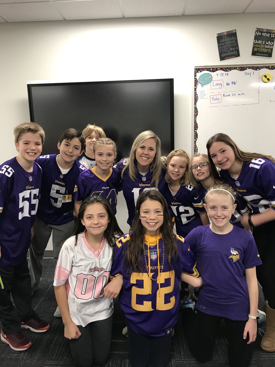 We’re showing some purple pride today! #bringithome #govikes #jordanmiddleschool