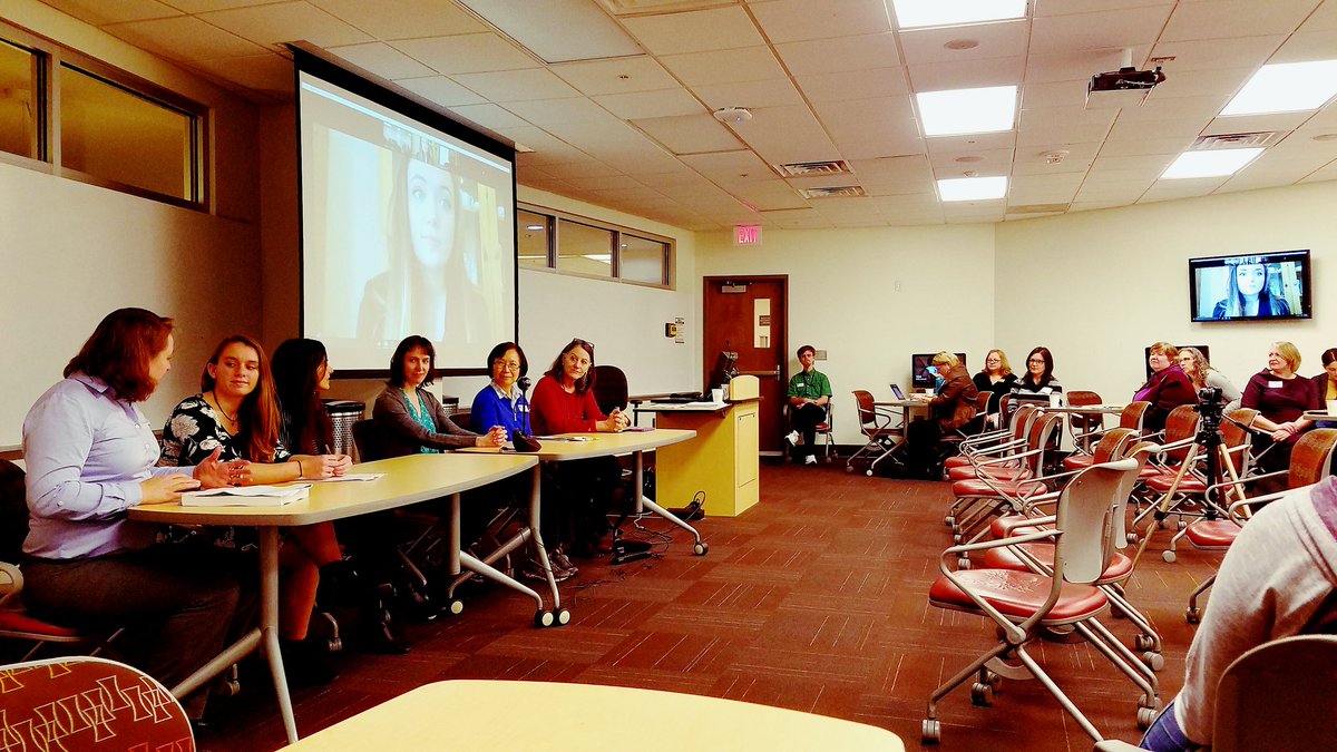 braddlee's tweet photo. Student panel at #OpenConVA https://t.co/zvUr1X68vl