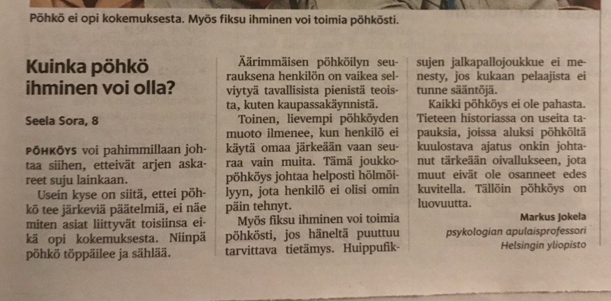AnnaTolvanen's tweet photo. Kuinka pöhkö voi olla? https://t.co/KD7zR2mKdY