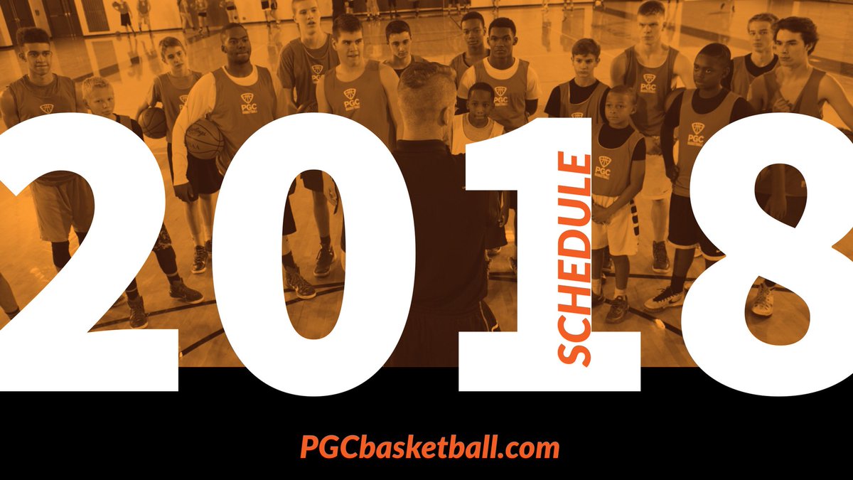 It’s here! <a href="/PGCbasketball/">PGC Basketball</a> summer schedule is live! Click the link to see full list of dates and locations! Registration opens January 22! ➡️goo.gl/dMnYoS