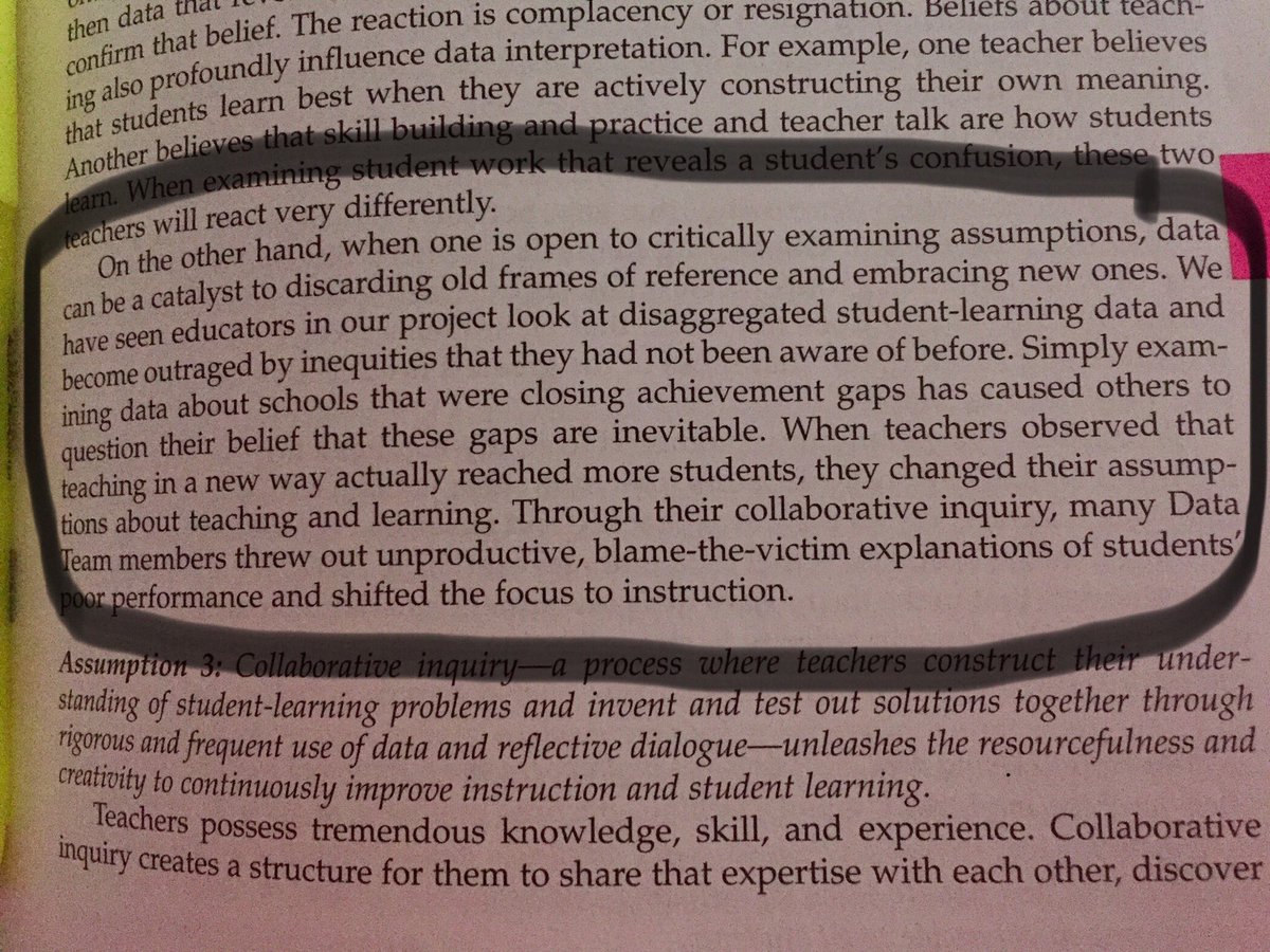 SKEdu4Change's tweet photo. This is everything! Data is only a piece of the puzzle; how we use, interpret and understand it is the catalyst for change. #closetheachievementgap #datadrivenreflection #usedata4purposefulchange #WarrenMatters #ciarocks https://t.co/m8FwTr3uhq