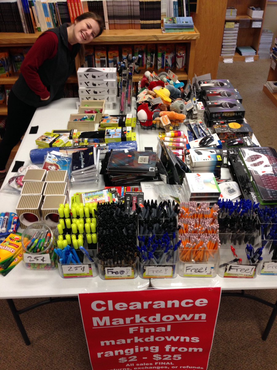 AlmaBookstore's tweet photo. HUGE CLEARANCE TABLE!!! come check it out https://t.co/A9ps1DnnlH
