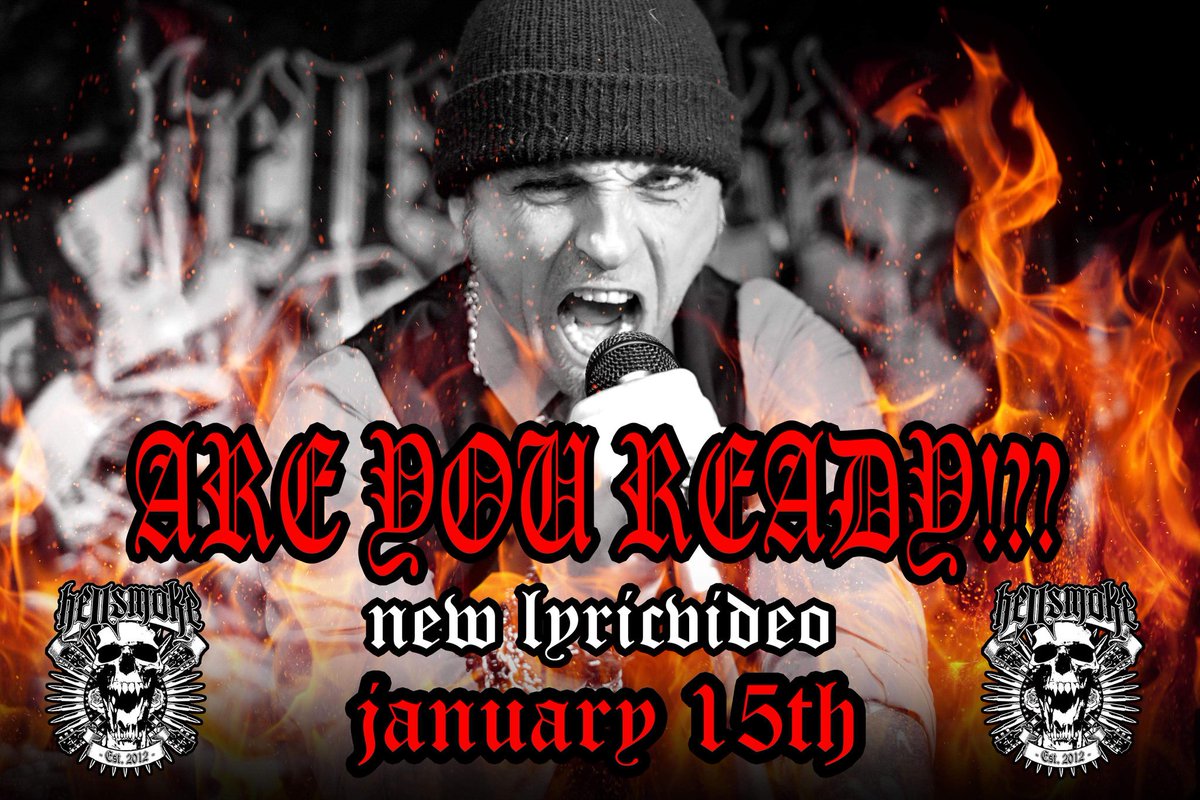 New lyricvideo from HELLSMOKE 
JANUARY 15TH!