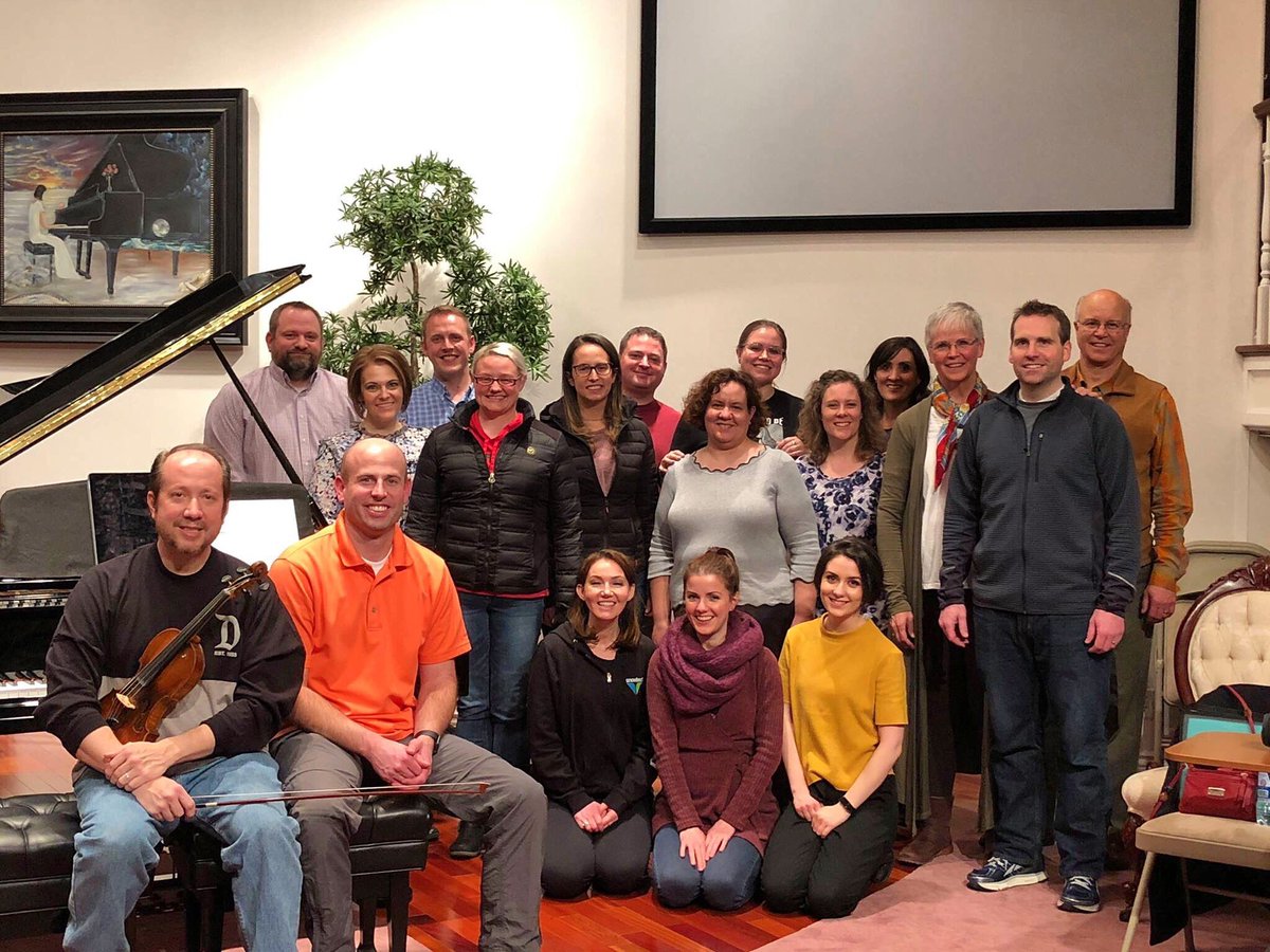 We had an amazing evening last night with @CaraNua_music, John Knudson &amp; our concert choir Vocalis practicing for the show this coming Tuesday evening. They will be singing 5 songs with us &amp; they sound amazing.

You can still purchase tickets at weberstatetickets.com